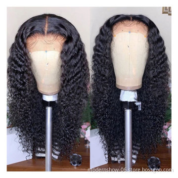 150% 180% Density Color HD Full Lace Human Hair WigsWholesale Brazilian Virgin Hair Transparent Lace Front Wig